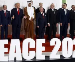 یک مهمان عجیب در مراسم صلح غزه در شرم‌الشیخ؛ این چهره ورزشی کیست؟