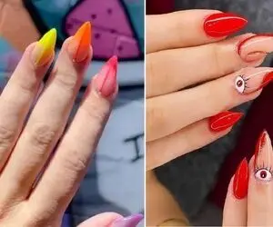 تابستونی ترین طرح و نقش‌های لاک واسه ناخن / اینارو بزنی فامیل فقط دنبال ناخن کارته