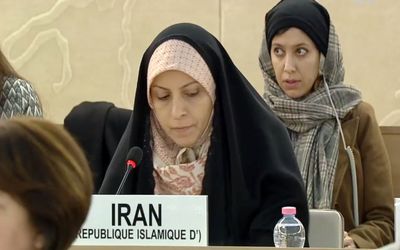 اتفاق باورنکردنی برای خدیجه کریمی نماینده ایران در ژنو