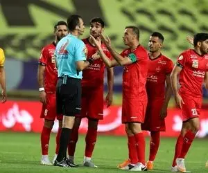 نگاهی به قضاوت حیدری در بازی سپاهان - پرسپولیس