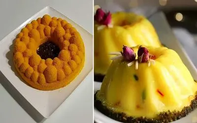 طرز تهیه ماقوت بستنی زعفرونی / دسر فوق العاده ای که سریع و راحت آماده میشه