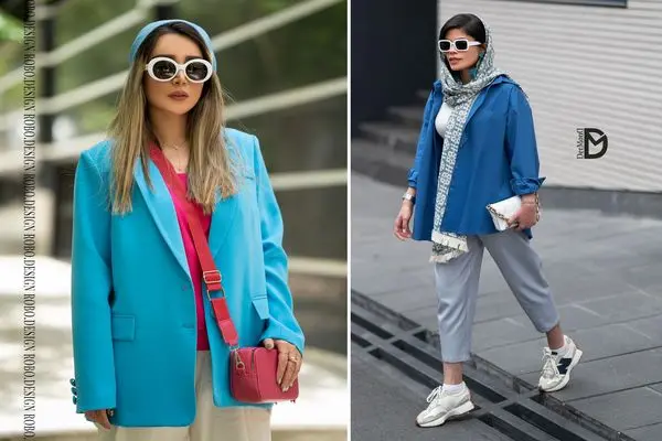 if you like Blue color use it correctly on your style