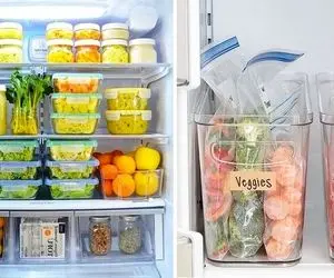 راهنمای تمیز کردن و چیدمان یخچال فریزر به بهترین روش / اینجوری بچینی کدبانوی درجه یکی