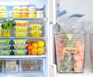 راهنمای تمیز کردن و چیدمان یخچال فریزر به بهترین روش / اینجوری بچینی کدبانوی درجه یکی