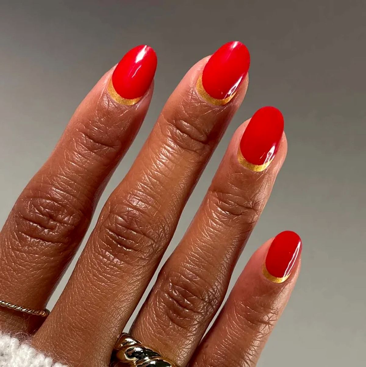 Red nail color