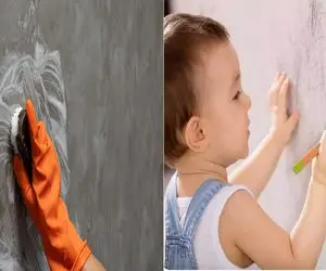 معجزه پاک کردن لکه ماژیک از کاغذ دیواری در ۳ ثانیه/ ارزان‌ ترین و سریع‌ ترین راه ها