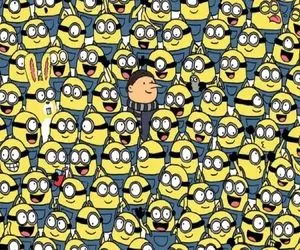 بازی فکری؛ یک هیچ جلویی اگه بین هزاران مینیون موز پیدا کنی اونم 3تا