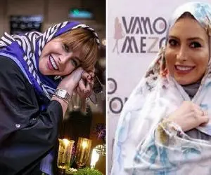 تزریق و کاتِ گونه شیک "فریبا نادری" که فوق العادش کرد؛ خانوم چه تیپ عروسکی داره!