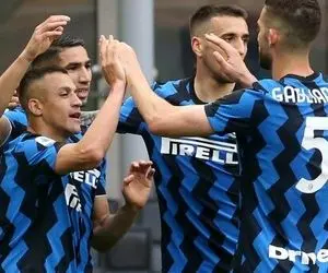 برد پرگل اینتر و ناپولی در سری A