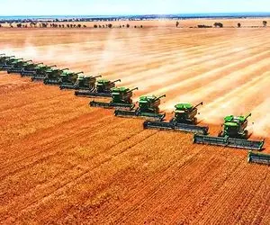 کشاورزی نوین؛ زمین های بسیار بزرگی که غذای نصف کره زمین رو تامین می کنند