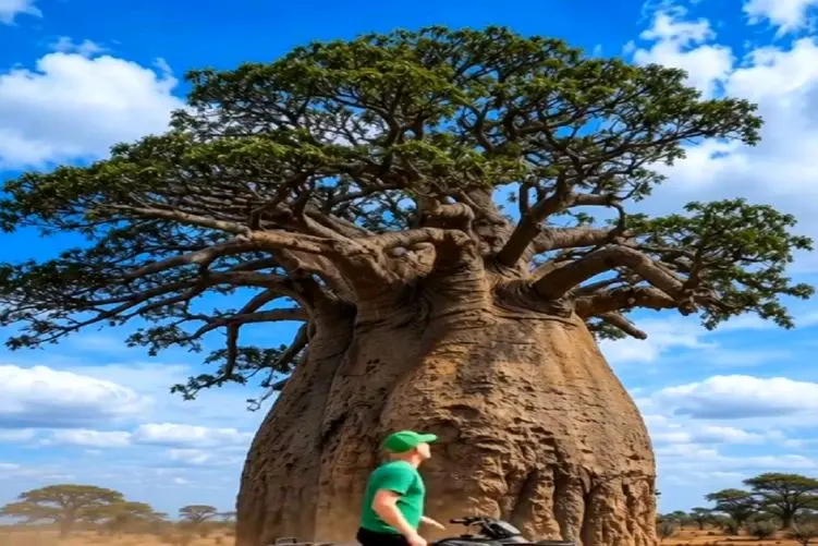 معماری خلاقانه؛ درخت مثل هندونه ی توخالیه توش یه سوئیت دوبلکس ساختن آدم کیف میکنه
