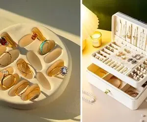 مدل های جا جواهری مدرن و مینیمال برای دختران امروزی / جلوگیری از پخش و پلایی اکسسوری