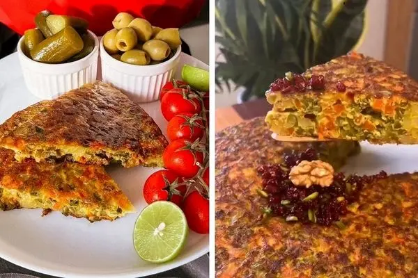 طرز تهیه کوکو مخلوط خوشمزه و مقوی / بهترین دستور برای آماده کردن بهترین شام