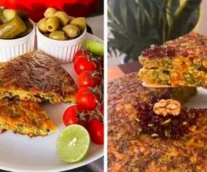 طرز تهیه کوکو مخلوط خوشمزه و مقوی / بهترین دستور برای آماده کردن بهترین شام