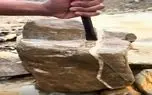 معماری طبیعت؛ مرد یه چکش زد به سنگ چیزی گیرش اومد که بار هفت نسلشو بست