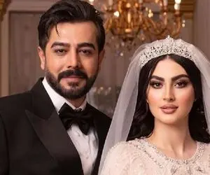 آواز شاد؛ مریم مومن تاج عروس بر سرش گذاشت و غزل رسید مژده خوند