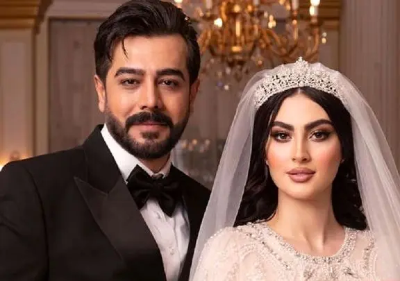 آواز شاد؛ مریم مومن تاج عروس بر سرش گذاشت و غزل رسید مژده خوند