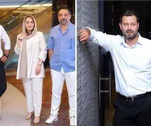 استایل پژمان بازغی و شادی مختاری در اکران پرونده باز است؛ یه جا کلاسیک یه جا کژوال