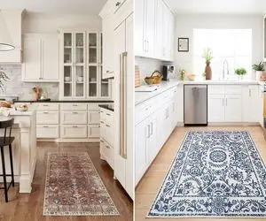 فرش برای آشپزخانه مدرن / این فرشا فارسیشون کیلی کیلی کمه چون تو خونه های اروپایی مدن