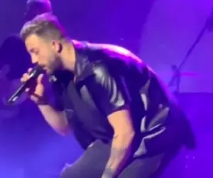 آواز بهشتی؛ حرکات موزون و اجرای بی نظیر مسیح و آرش تو کنسرت که عجیب تو حس بودن