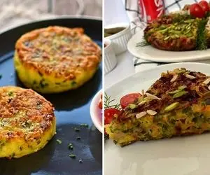 طرز تهیه کوکوی مخلوط ترد و خوشمزه / یه ترکیب بی نظیر با طعم عالی