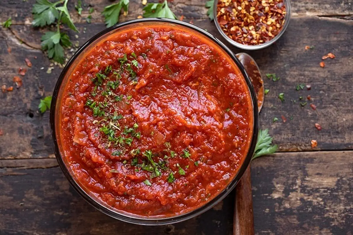 طرز تهیه سس مارینا