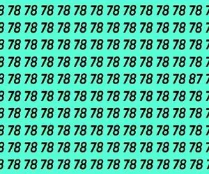 بازی فکری؛ فقط ۳٪ از افرادی که بینایی ۴K دارند میتونن عدد «۸۷» بین «۷۸» ها پیدا کنن