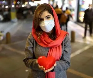 تصاویر جالب از جشن ولنتاین در دوران کرونا