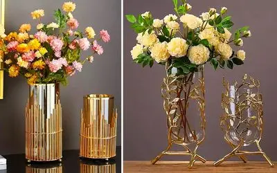 آخه شما ببین این گلدون های شیشه ای رو / زیباترین مدل های دکوری برای منازل پر انرژی