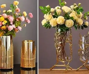 آخه شما ببین این گلدون های شیشه ای رو / زیباترین مدل های دکوری برای منازل پر انرژی