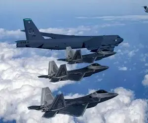 تحرکات مشکوک جنگنده‌های آمریکایی در آسمان عراق