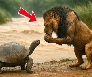 مستند حیات وحش؛ پلنگ پوسته سخت لاکپشت شکافت برسه به گوشته