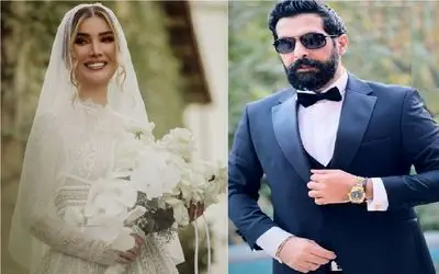 ازدواج متین ستوده و کامران تفتی مرزی بین فیلم و واقعیت / عروس ترند 80 و داماد چهچه زن