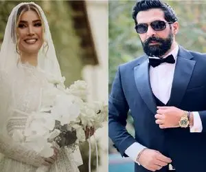 ازدواج متین ستوده و کامران تفتی مرزی بین فیلم و واقعیت / عروس ترند 80 و داماد چهچه زن