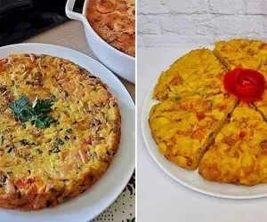 طرز تهیه کوکوی ماکارونی / یه کوکوی جذاب که بچه ها عاشقش میشن