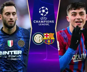 ساعت بازی بارسلونا - اینتر امروز سه شنبه 12 مهر + ترکیب احتمالی دو تیم
