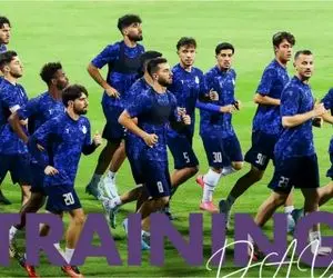 نخستین جلسه تمرینی استقلال در ورزشگاه مکتوم بن راشد شهر دوبی