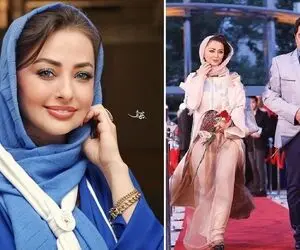 سلفی زیبای "نفیسه روشن" با عشق جان فسقلیش؛ فیلتر از چهرش پرید و خود واقعیش نمایان شد