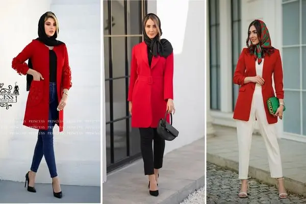 مانتوی قرمز