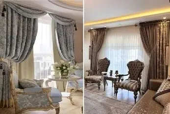 مدل به مدل پرده مناسب پذیرایی برای عید 1405؛ پرفروش ترین پرده و ست سازی با مبلمان