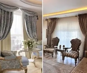 مدل به مدل پرده مناسب پذیرایی برای عید 1405؛ پرفروش ترین پرده و ست سازی با مبلمان