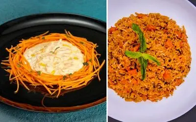 طرز تهیه بورانی هویج ساده و مقوی / یه غذای فوق العاده که سریع آماده میشه