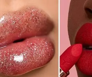 آموزش گام به گام حجیم سازی لب ها با کانتور و رژلب/ چگونه لب هایمان را قلوه ای کنیم