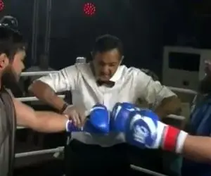 مبارزه دوباره هالک ایرانی با گوریل قزاق!