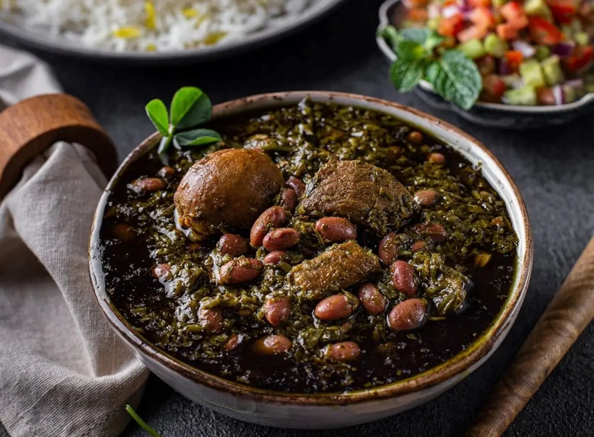 خورشت قورمه سبزی