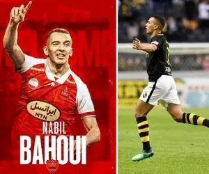 نبیل باهویی مهاجم پرسپولیس رکورد دار گل نزنی!