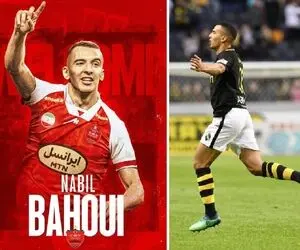نبیل باهویی مهاجم پرسپولیس رکورد دار گل نزنی!