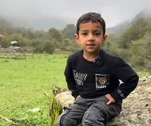 آواز محلی؛ پسر بچه معصوم تک و تنها تو جنگل آهنگ بچه ننه محسن لرستانی رو خوند