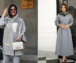  مانتو طوسی را با چه رنگ هایی ست کنیم؛ با معجزه پادشاه رنگ ها در استایل آشنا شوید