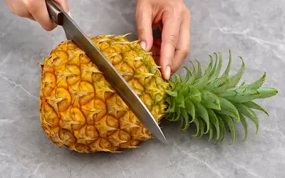 ترفند های خانگی؛ چجوری به راحتی آناناس رو برش بزنیم؟